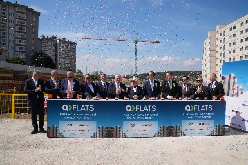 Güvenli Yaşam İçin Sigorta Destekli Yenilikçi Yaklaşımlar QFlats Temel Atma Töreni