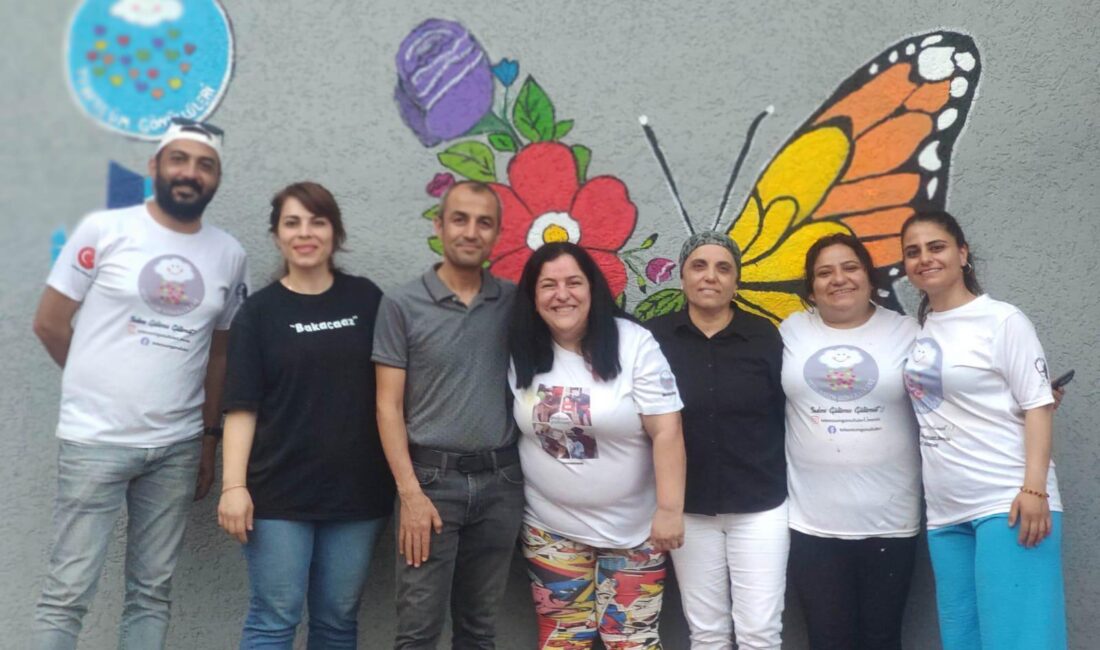 Mersin’den Hatay’a Renkli Bir Destek: Depremzede Çocuklar için Duvar ResimleriHaberin