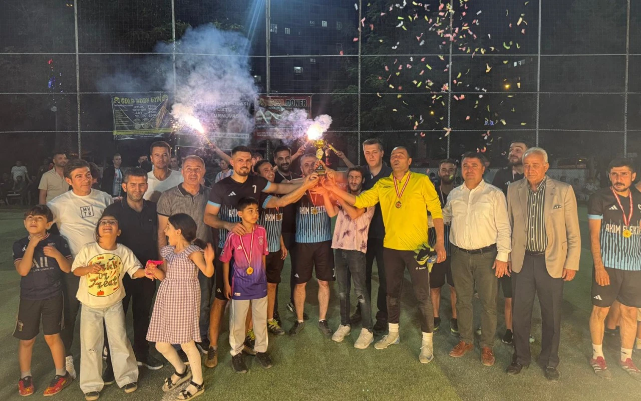 Kurtalan’da Kurumlar Arası Futbol Turnuvasında Şampiyon Belli Oldu