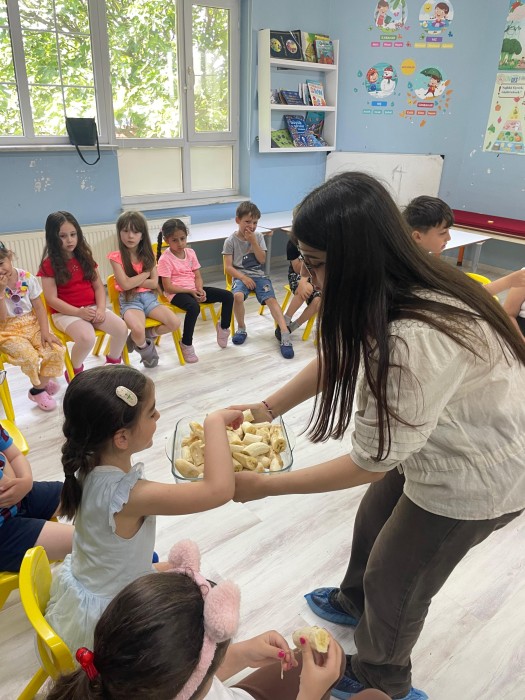 Proje kapsamında yapılan etkinliklerden bir görüntü