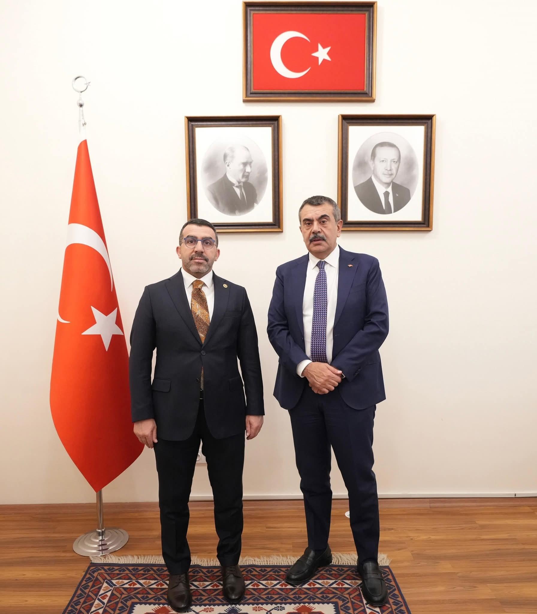 1749099769 Adem Calkin Milli Egitim Bakani Yusuf Tekini Ziyaret Etti Karstaki