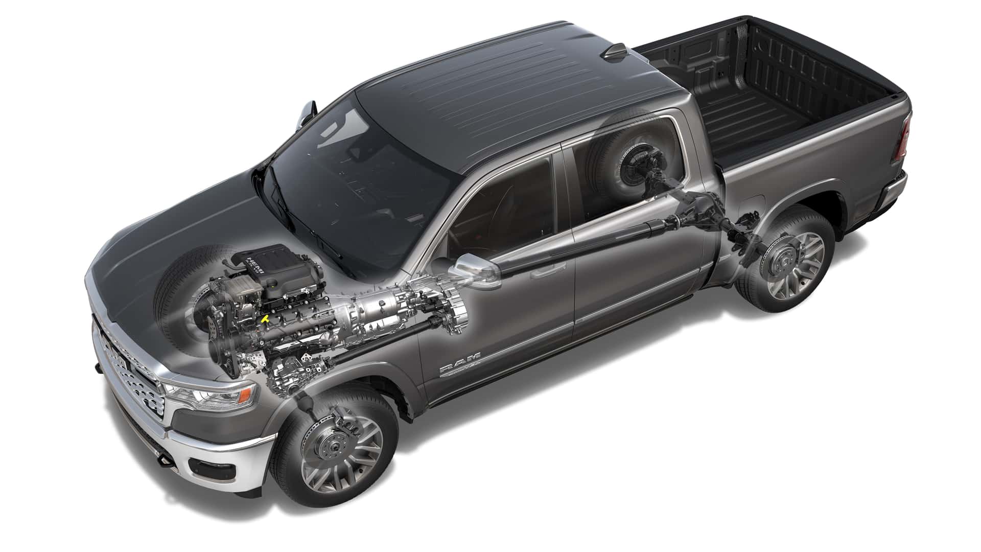 1749142367 Hemi V8 Ram 1500un Kaputunun Altinda Yeniden Canlandi