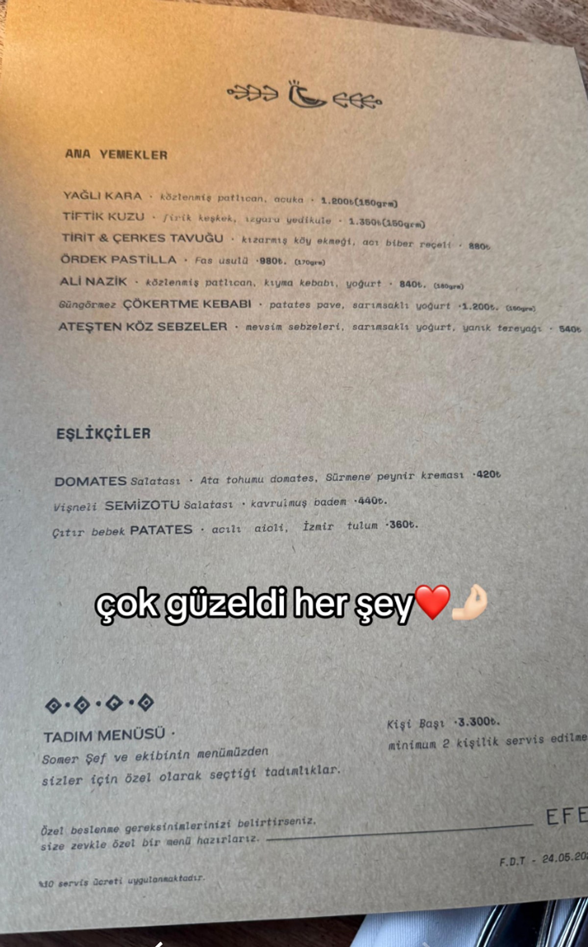 1749196224 785 Somer Sefin Restoran Fiyatlari Tartismalara Yol Acti Menu Cagrisim Yaratti