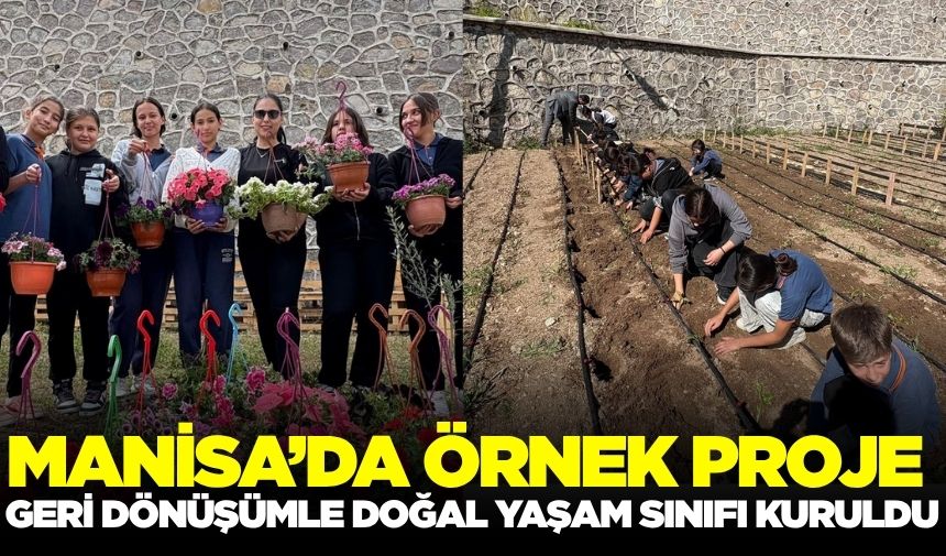 Akgedik TOKİ Ortaokulu’nda Agro Doğal Yaşam Sınıfı Projesi Başarıyla Uygulanıyor