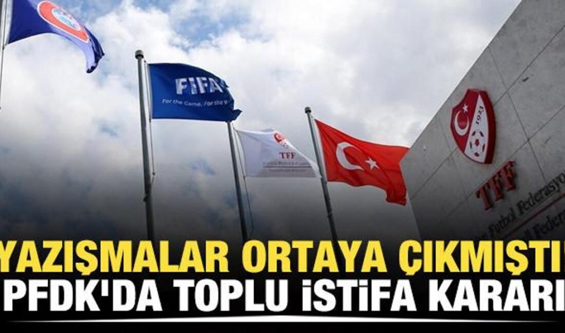 PFDK’da İstifa Gölgesi: Fenerbahçe’nin Tepkisi ve Gelişmeler PFDK Yönetiminde İstifa