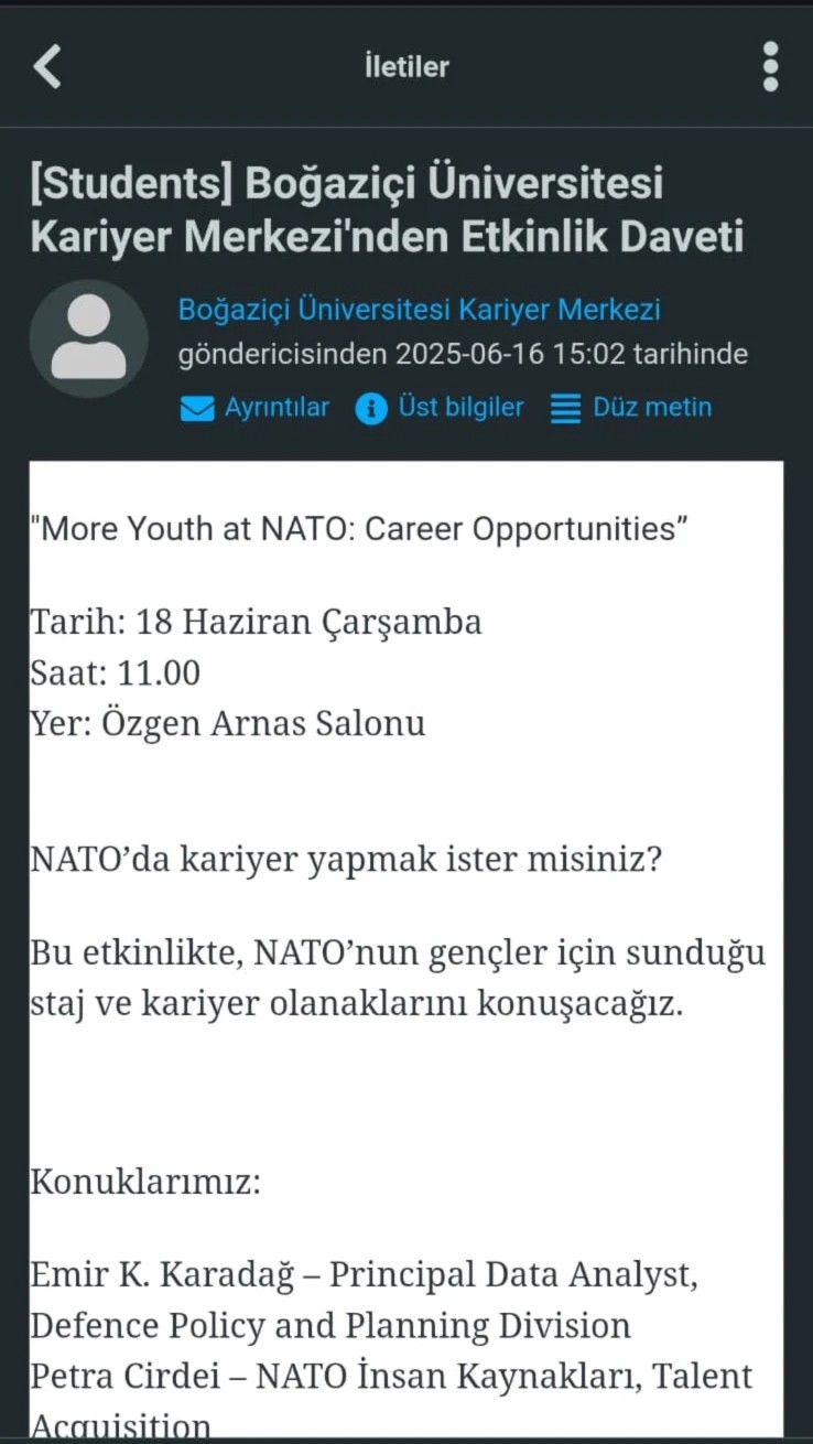 Duyuru Yazısı