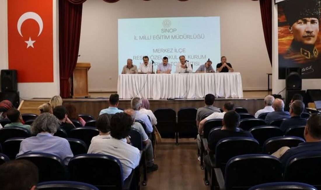 Sinop İl Milli Eğitim Müdürlüğü’nden Eğitim Değerlendirme Toplantısı Sinop İl