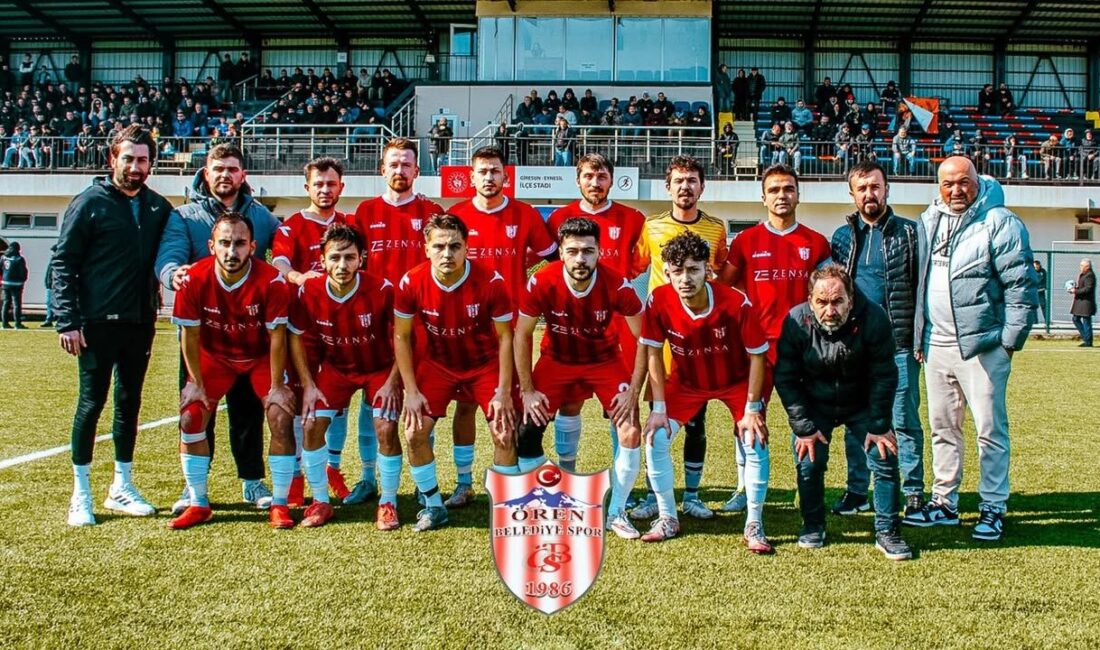 Ören Belediyespor Tarihinde İlk Kez Play-Off Mücadelesine Çıktı Ören Belediyespor,