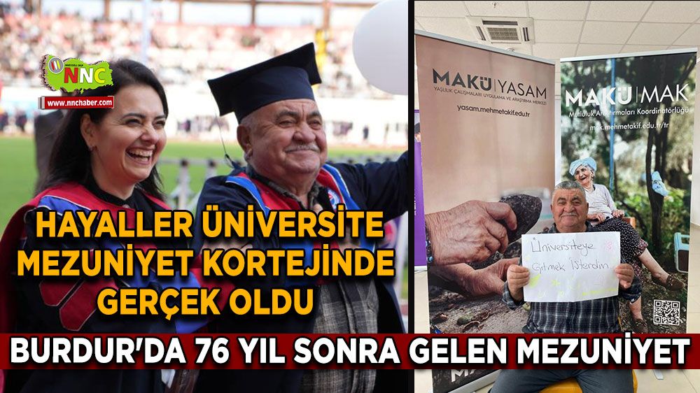 Burdur’da Yaşlıların Eğitimle Gelen Mezuniyet SevinciHaberin BaşlıklarıBurdur’da Yaşlıların Eğitimle Gelen