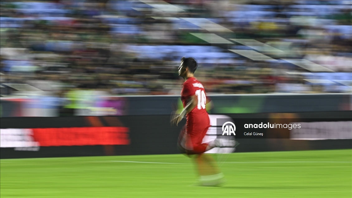 A Milli Futbol Takimimiz Meksika Ile Hazirlik Macinda Bulustu