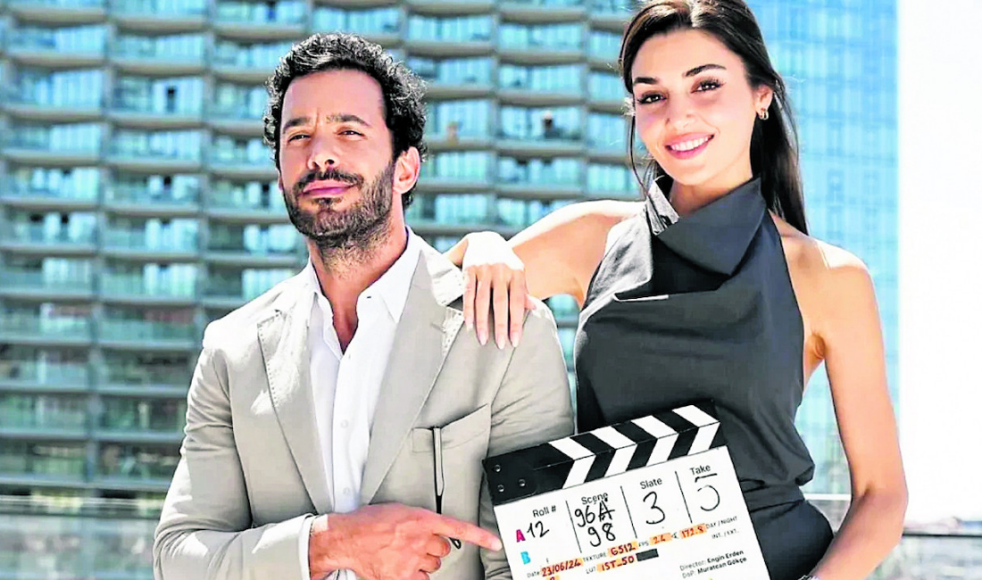 Hande Erçel ve Barış Arduç ile "Aşkı Hatırla" Dizisi: Kapadokya’da