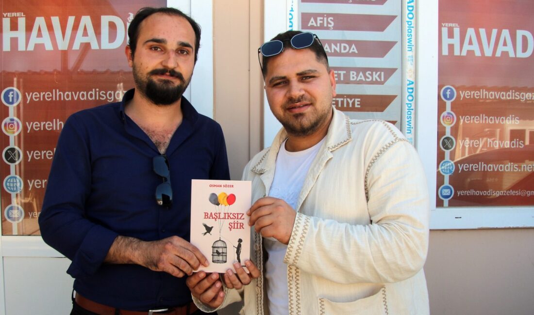 26 Yaşındaki Türkçe Öğretmeni Osman Sözer, İlk Şiir Kitabını YayınladıHaberin