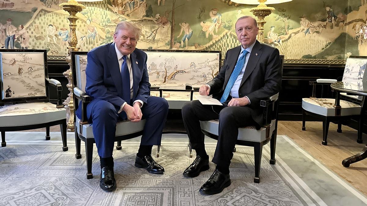 Baskan Erdogan Trumpla Goruserek Kalici Baris Icin Aciklama Yapti