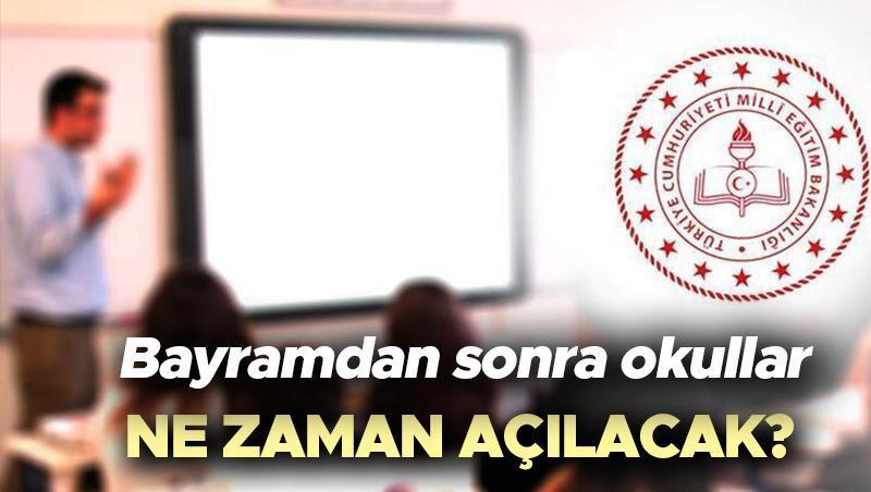 Kurban Bayramı Sonrası Okul Açılış Tarihleri AçıklandıHaberin BaşlıklarıKurban Bayramı Sonrası