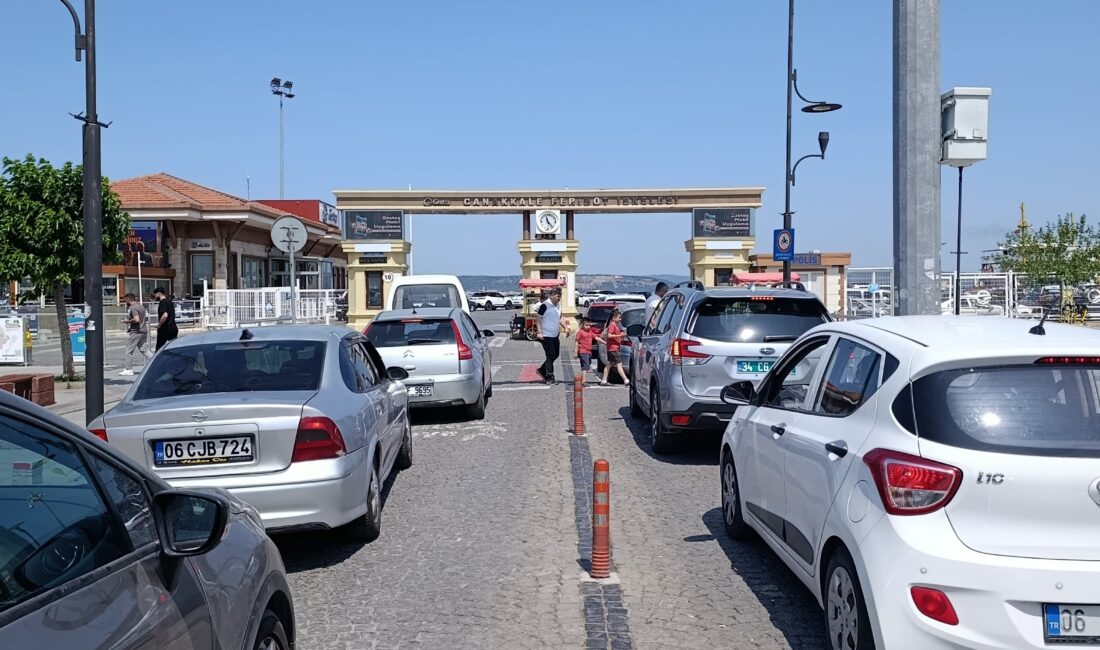 Eceabat İskelesi Trafiği