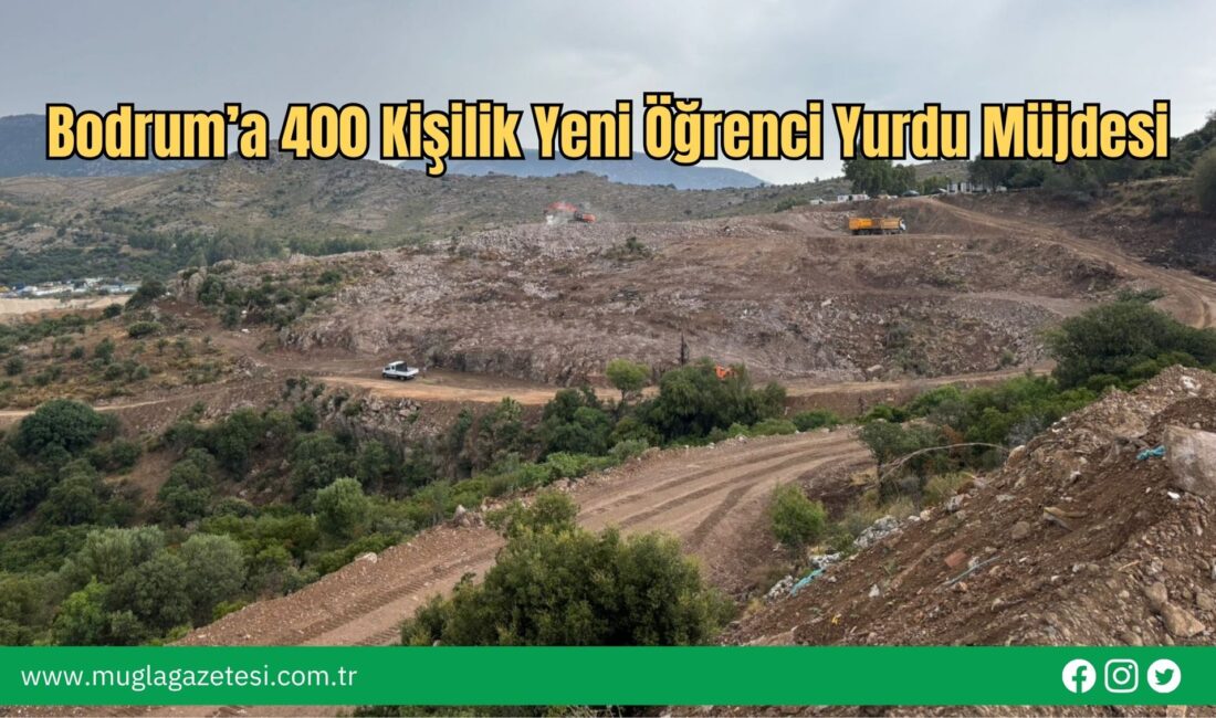 Bodrum’da Yeni Öğrenci Yurdunun İnşası BaşladıHaberin BaşlıklarıBodrum’da Yeni Öğrenci Yurdunun