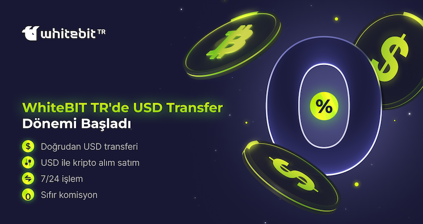 Türkiye’de Sıfır Komisyonla 7/24 USD Yatırma/Çekme İmkanının Başlaması kripto Para