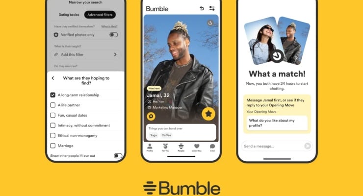 Bumble, Kullanıcı Verilerini İzinsiz Kullandığı İçin Şikayet Edildi Arkadaşlık platformu