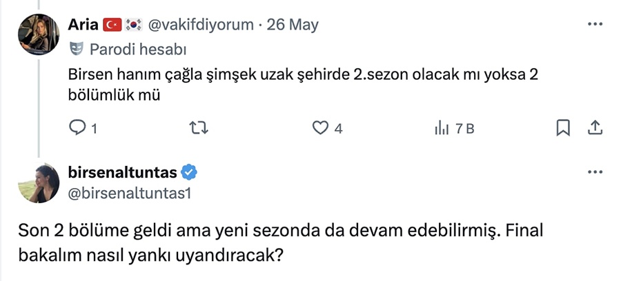 Çağla Şimşek Uzak Şehir Dizisinde Yoluna Devam Edecek Mi? Uzak Şehir Dizisi