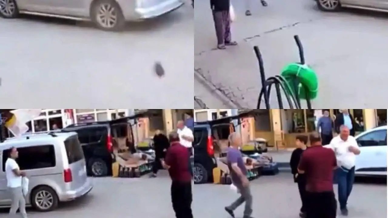 Deprem Aninda Sarsinti Guvenlik Kamerasiyla Buyukluk ve Can Kaybi