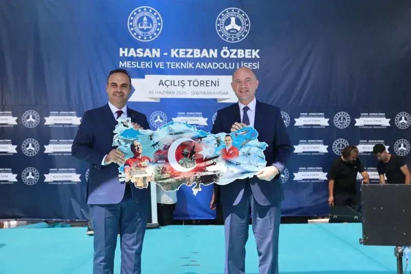 Dursun Özbek'in Yaptırdığı Okul Açıldı!
