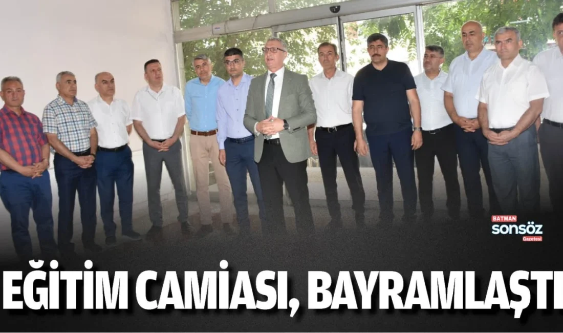 Milli Eğitim Müdürlüğü’nde Bayramlaşma Töreni DüzenlendiHaberin BaşlıklarıMilli Eğitim Müdürlüğü’nde Bayramlaşma