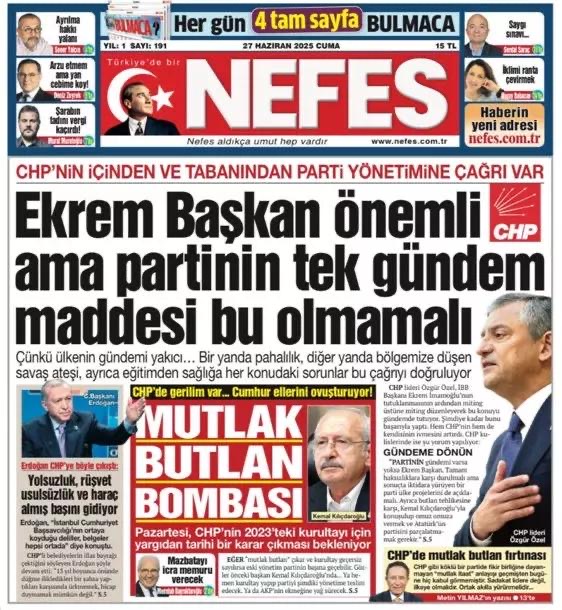 CHP’de Kurultay Tartışmaları ve Ekrem İmamoğlu Gündemi CHP İçinde Tartışmalar