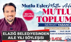 Elazığ Belediyesinden Aile Yılı Söyleşisi