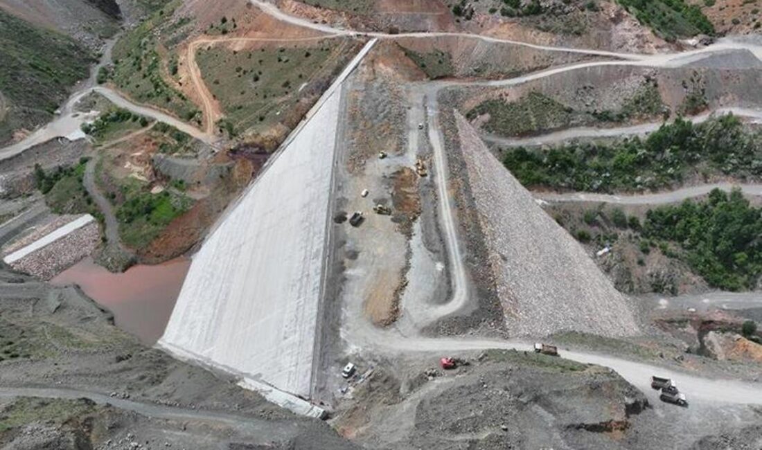 Erzincan’daki Ballı Barajı Projesinde Önemli Gelişmeler Baraj İnşaatında Son Durum