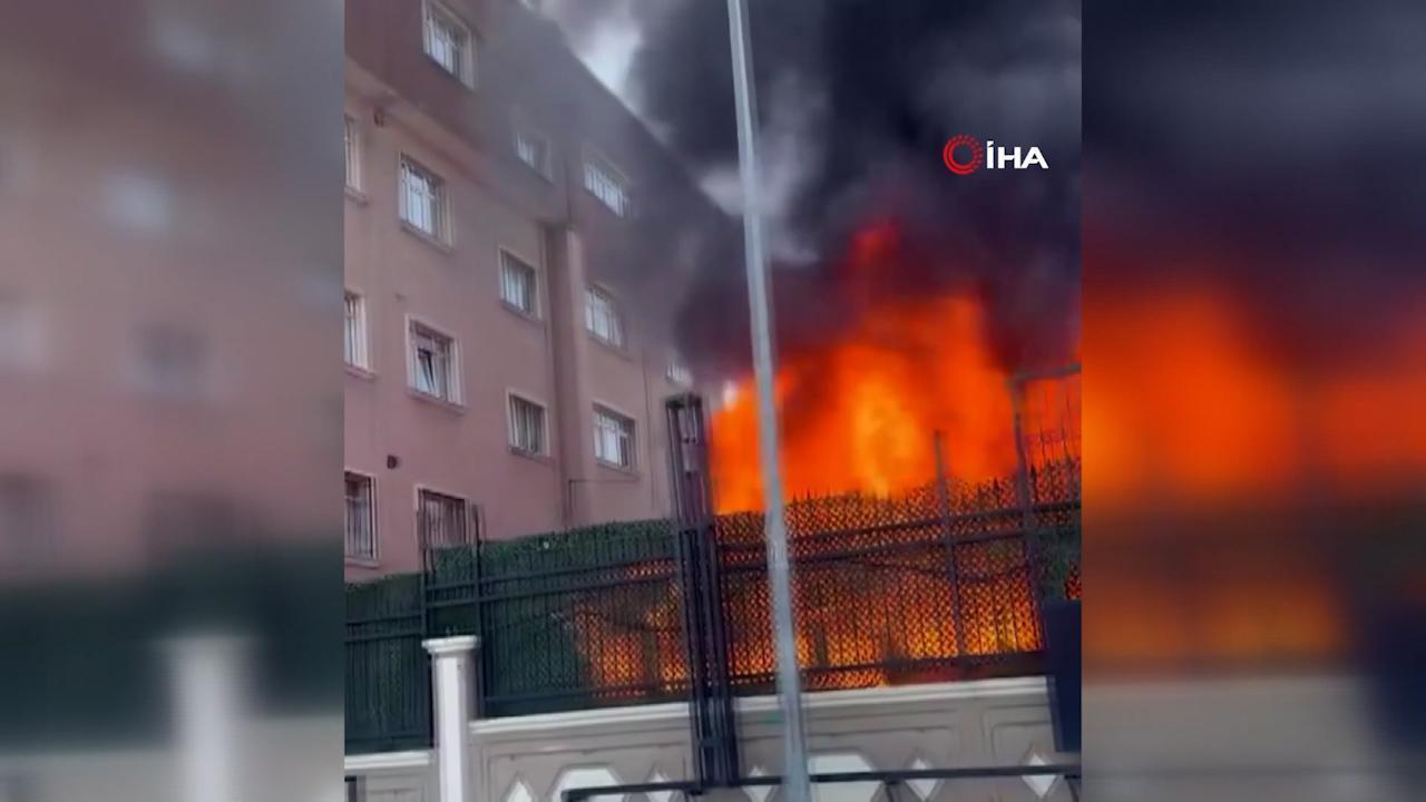 Esenyurt’ta Erkek Öğrenci Yurdunda Yangın: Olay Anında Paniğe Neden Oldu
