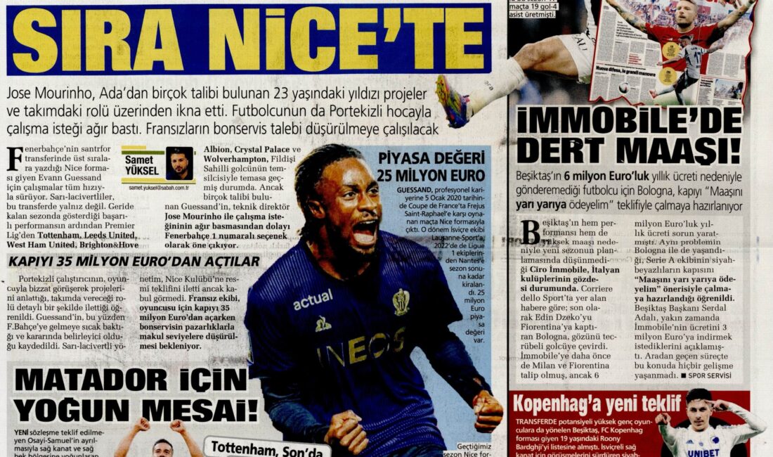 Nice’te Son Dakika: Guessand ile Yeni Bir Başlangıç Son haftalarda