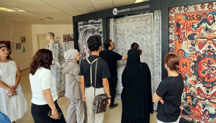 Gaziantep Üniversitesi’nde Sektör Uygulamaları Öğrenci Sergisi Geleneksel Türk Sanatları Bölümü
