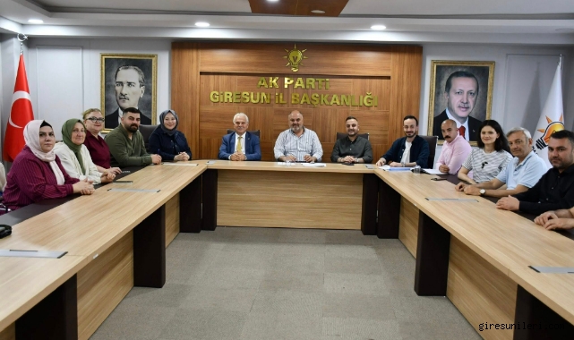 Giresun’da AK Parti Teşkilat Toplantısı Gerçekleşti AK Parti Giresun Milletvekili