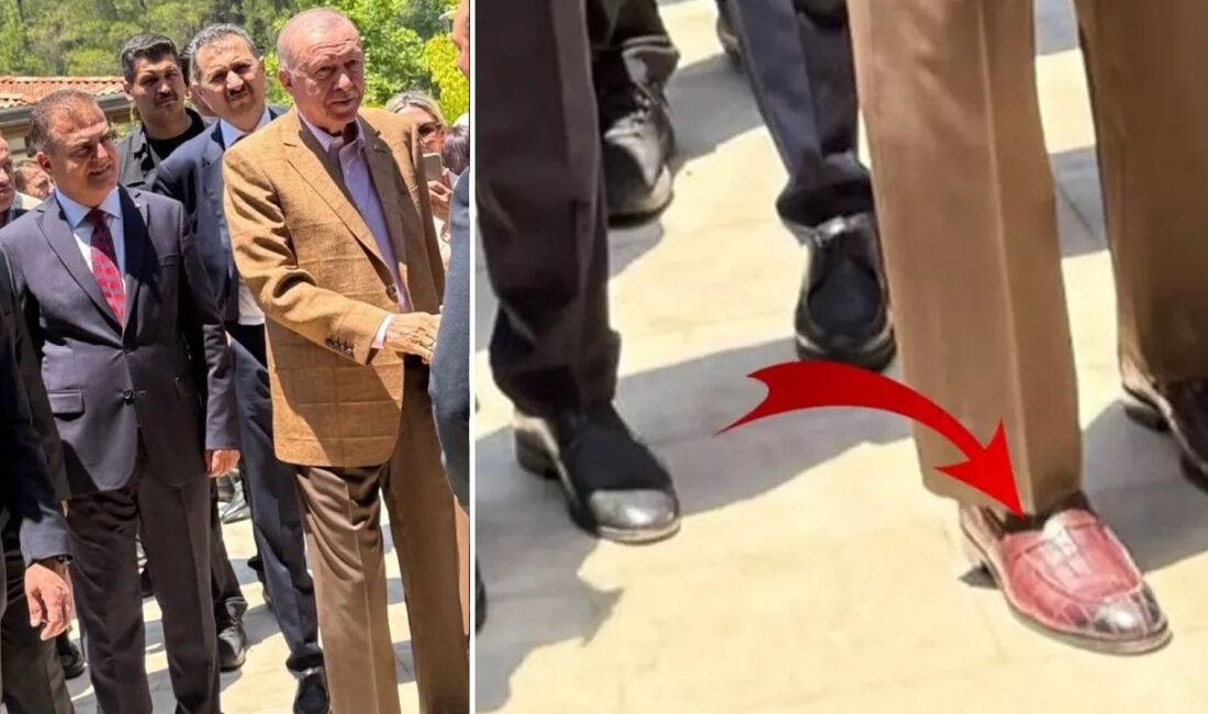 Cumhurbaşkanı Erdoğan’ın Ayakkabısı Hakkındaki İddialar Yalanlandı Cumhurbaşkanı Recep Tayyip Erdoğan,