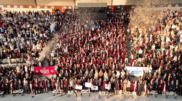 Hasan Kalyoncu Üniversitesi 2025 Mezuniyet Töreni: 1657 Öğrenci Kep Attı