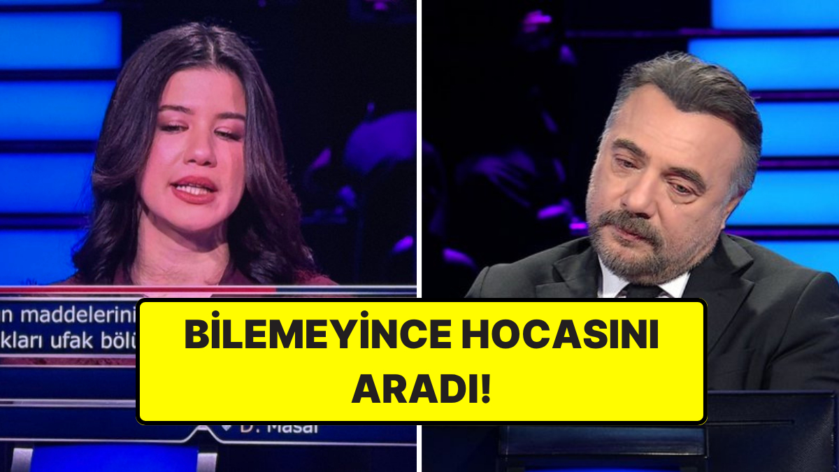 Hukuk Ogrencisi Milyonluk Yarismada Hukuk Sorusu Karsisinda Kaldi