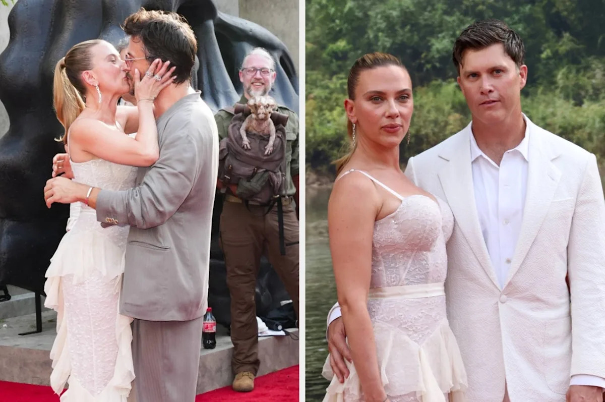Scarlett Johansson ve Jonathan Bailey’nin Kırmızı Halı Anları Scarlett Johansson