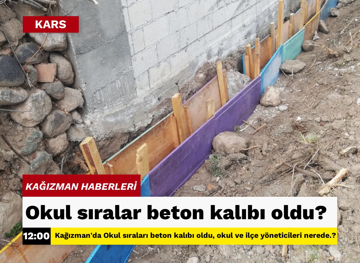 Kagizmandaki Sok Edici Olay Okul Siralari Beton Kalibi Oldu