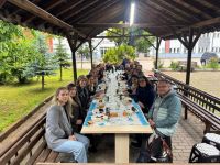 Makedonyalı öğrenciler Bolu'dan ayrılırken gözyaşlarını tutamadılar