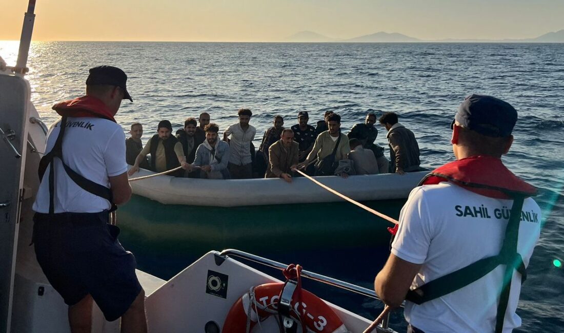 Muğla Açıklarında Düzensiz Göçmenlerin Kurtarılması Datça Açıklarında Yaşanan Olay Muğla’nın