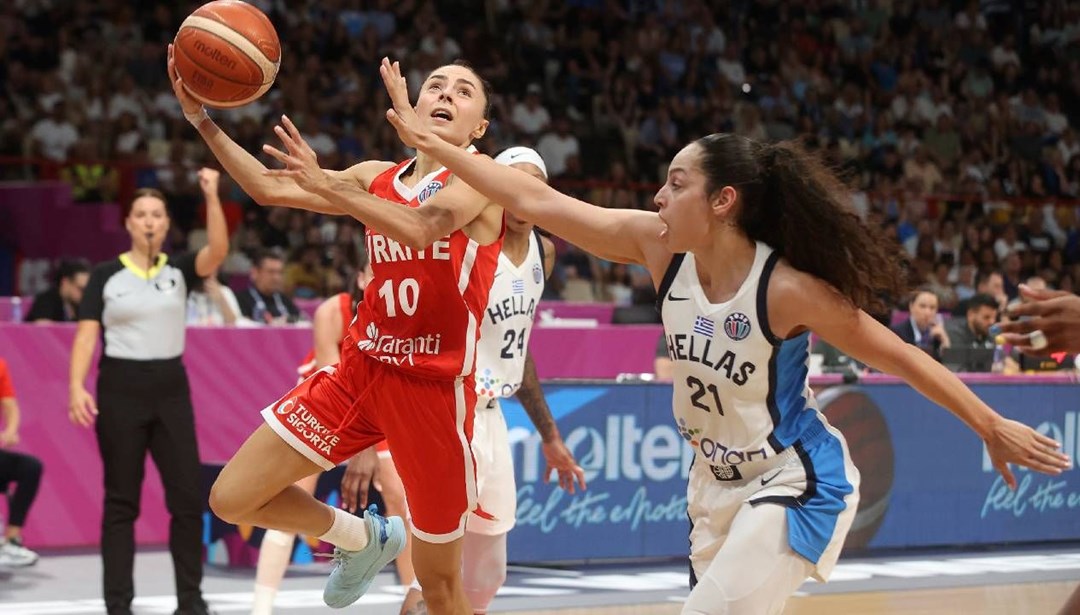 FIBA 2025 Kadınlar Avrupa Şampiyonası: Türkiye, Yunanistan’ı Mağlup Ederek Çeyrek