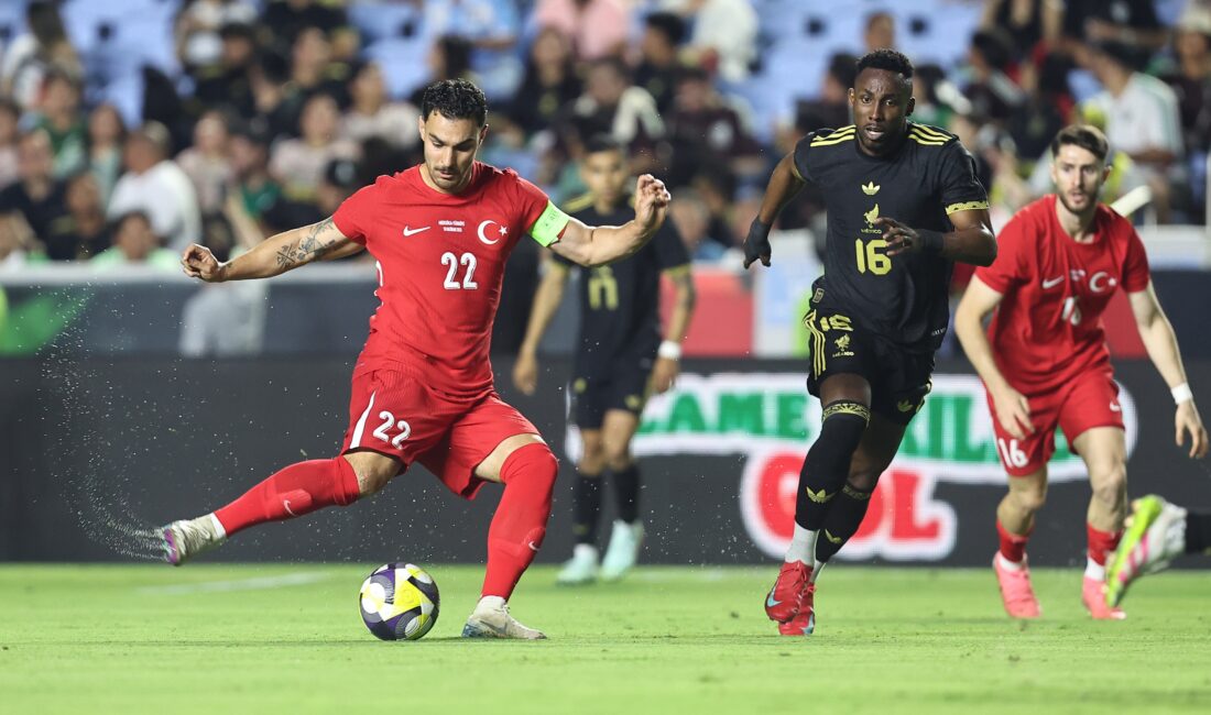 A Milli Futbol Takımı, Meksika’ya Karşı Hazırlık Maçında 1-0 Yenildi