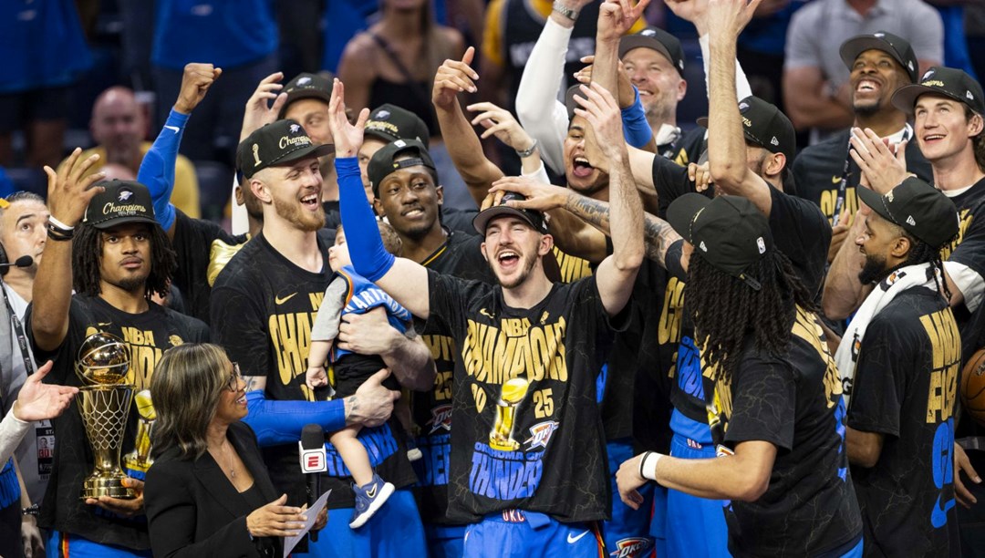 Oklahoma City Thunder, NBA Şampiyonu Oldu NBA Play-Off Final Serisinde