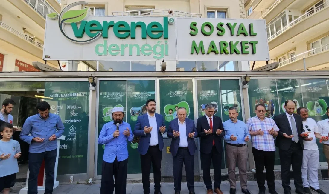 Nevşehir’de Sosyal Yardım Projesi: Verenel Sosyal Market Açıldı Açılış Törenine