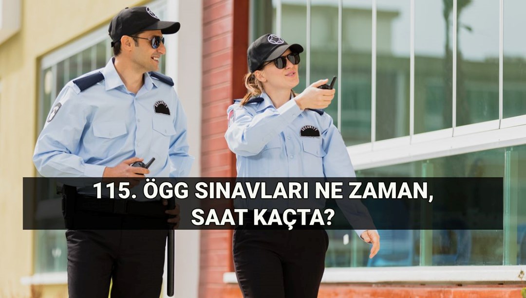 EGM Özel Güvenlik Sınavı: 115. Dönem Detayları ve Takvimi Özel