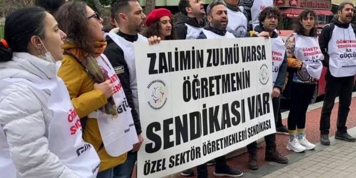 Özel sektör öğretmenleri hakları için Ankara'ya yürüyecek!