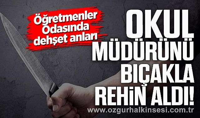Zonguldak’ta Öğretmen Sinir Krizi Geçirdi: Okulda Rehin Alma Olayı Zonguldak’ın