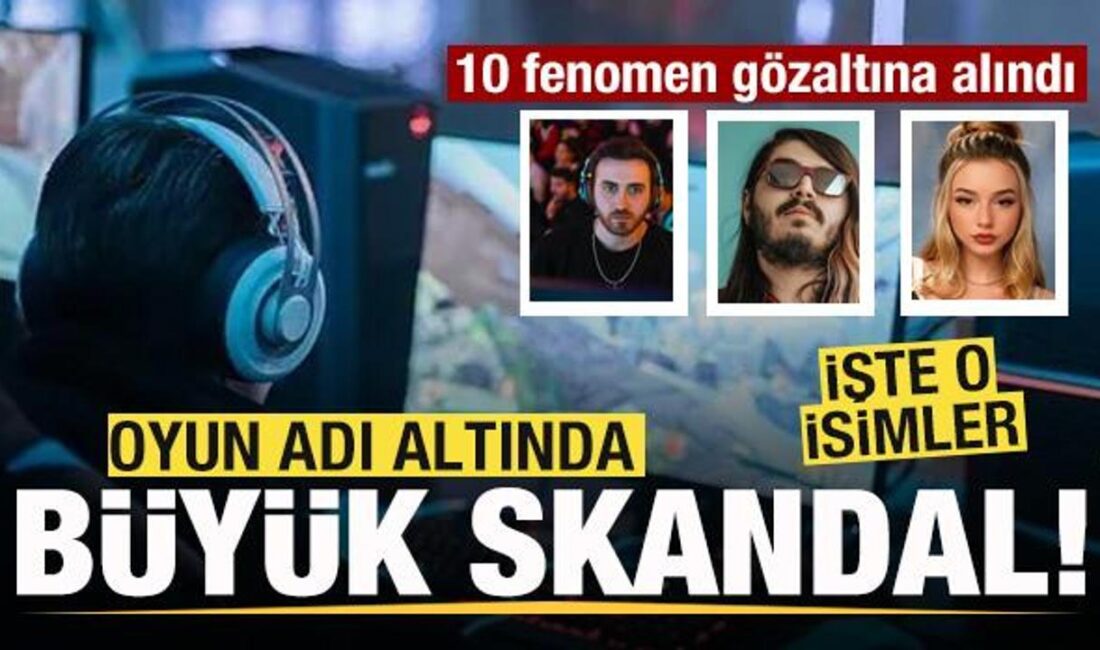 Sosyal Medyada Kumara Teşvik: 10 Yayıncı Gözaltına Alındı İstanbul’da Kumar