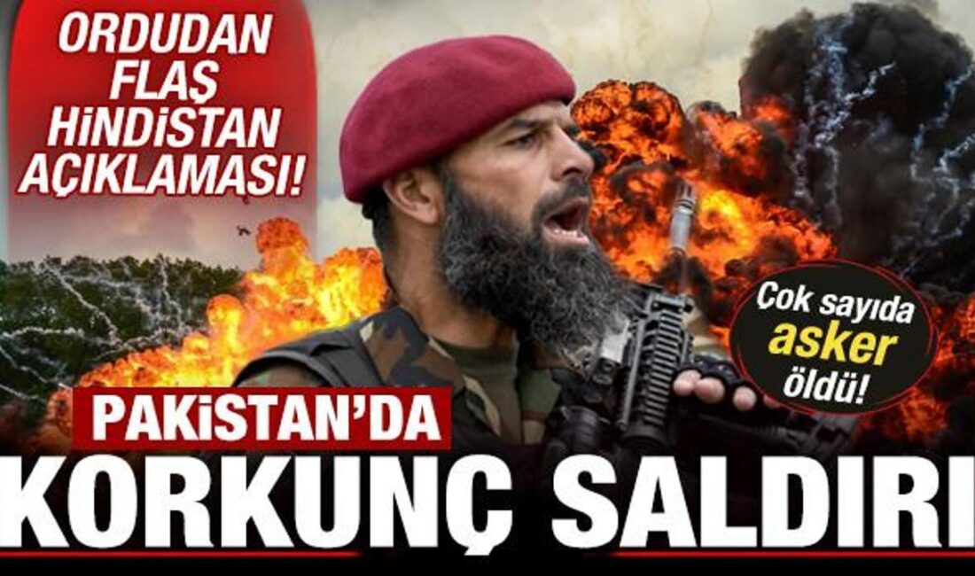 Pakistan’da Bombalı Saldırı: 13 Asker Hayatını Kaybetti Hayber Pahtunhva Eyaletinde