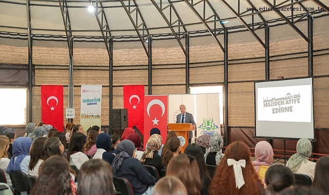 Trakya Üniversitesi’nden Gençlik Kampına Önemli Katkı: "Maziden Atiye Edirne" Rektör